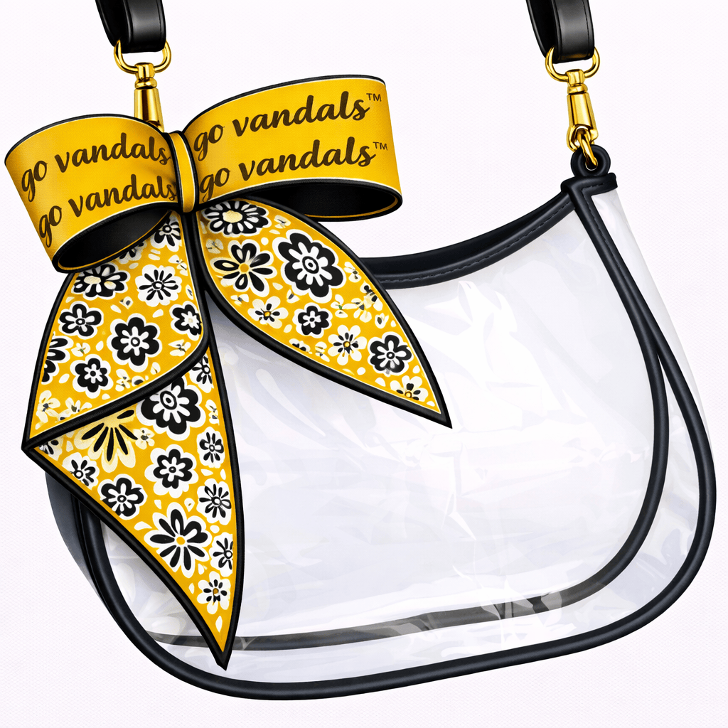 Desden PRE-ORDER Sara Clear Purse with Skinny Scarf – Idaho Vandals