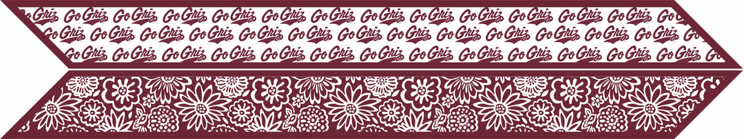 Desden Accessory PRE-ORDER Skinny Scarf – Montana Grizzlies
