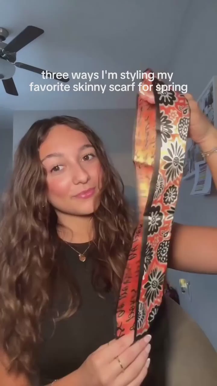 16 days until spring 😍 While we wait, here are 3 easy ways to style your Officially Licensed Collegiate Skinny Scarf for spring gamedays, March Madness watch parties, and all the sunny days ahead.

And if you’re already thinking about spring gifts for your daughter or niece heading off to college, this might be your sign to grab one for them now.

P.S. Tell us we’re not the only ones counting down to spring like this 🌸🌼 

#SpringStyle #SpringOutfits #SpringAccessories #SpringGifts #SpringReady