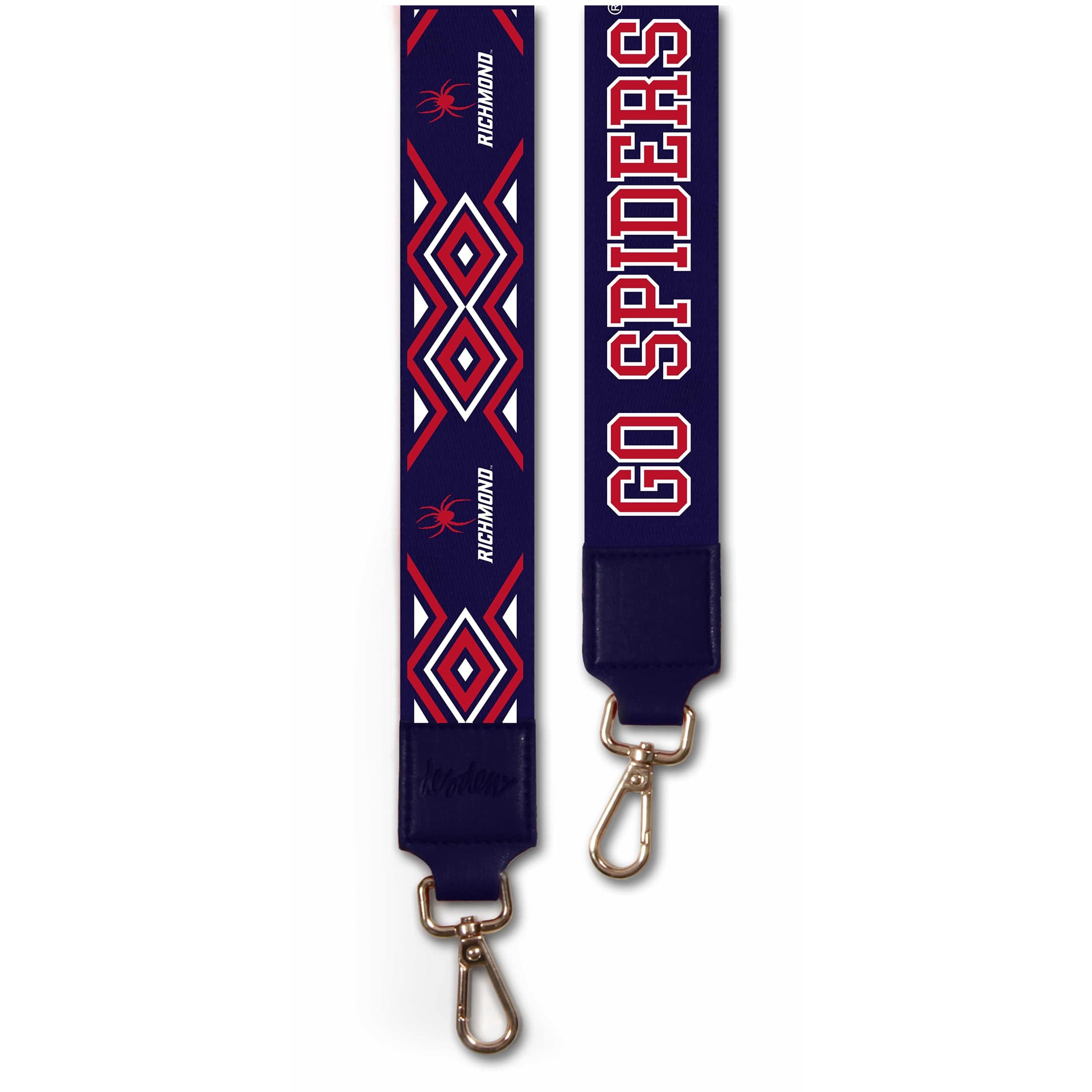 Desden Purse Strap Richmond Go Spiders Purse Strap in Navy and Red by Desden - Wide Bag Strap