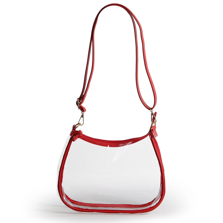 Desden Purse Sara Clear Purse - Crimson
