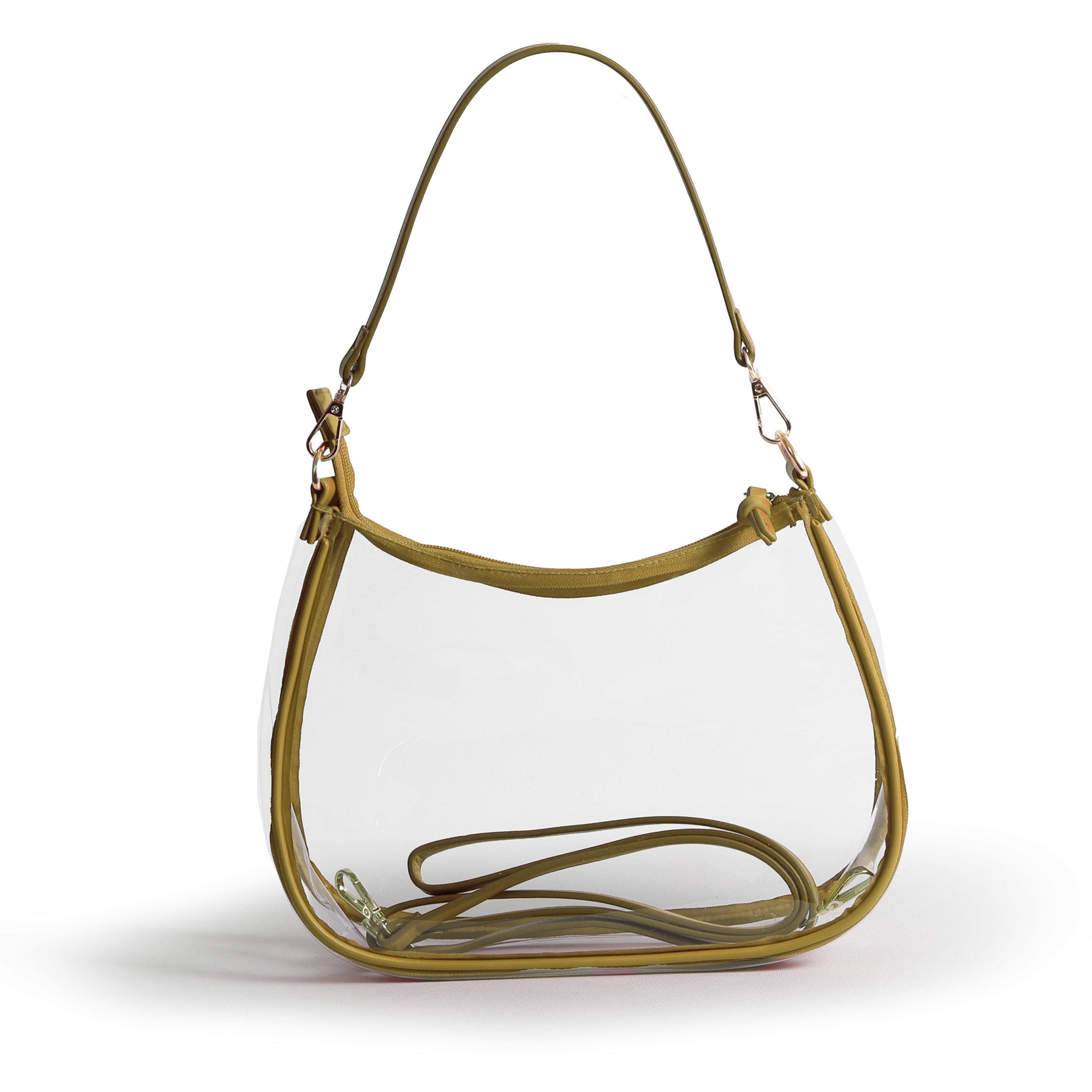 Desden Purse Sara Clear Purse - Metallic Gold