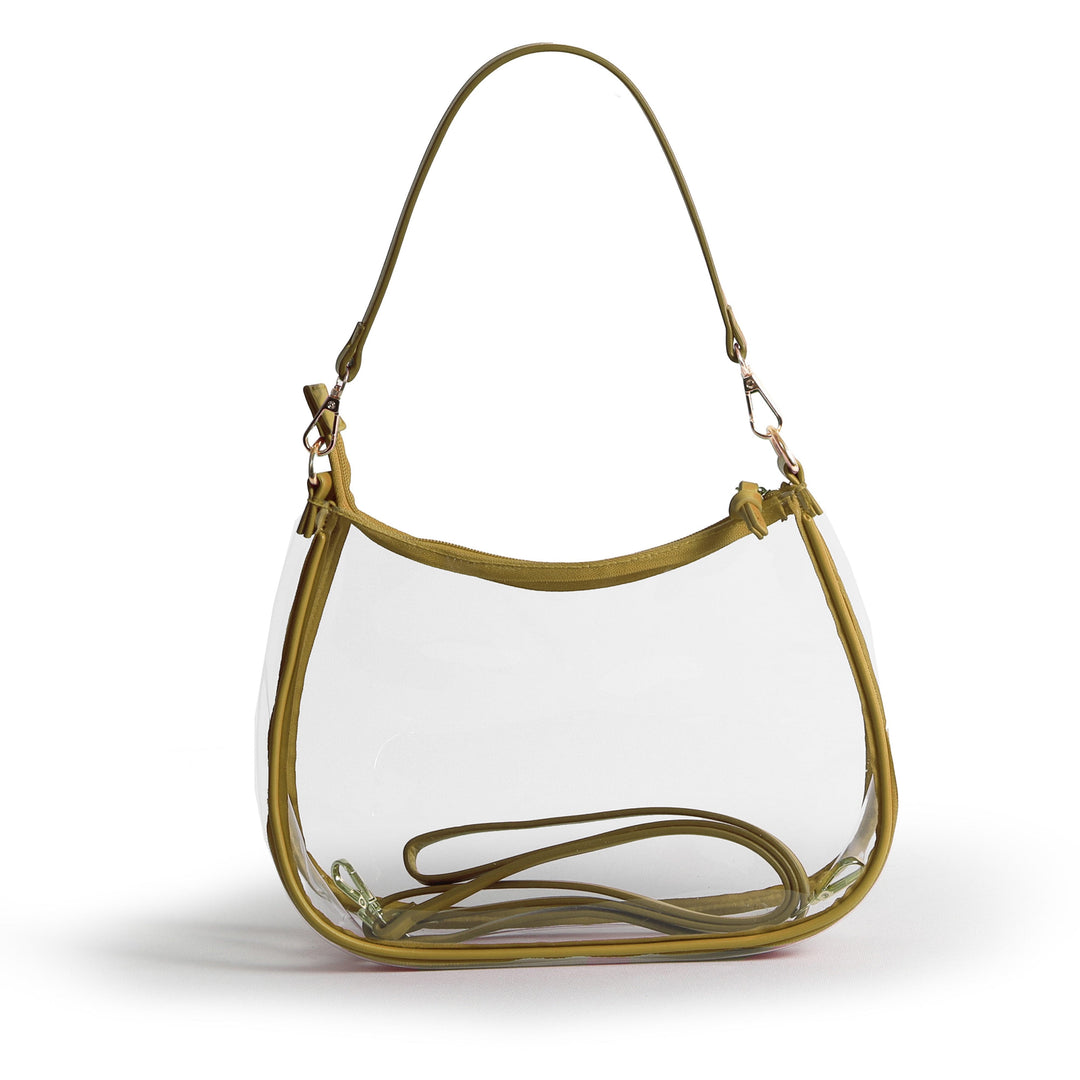 Desden Purse Sara Clear Purse - Metallic Gold