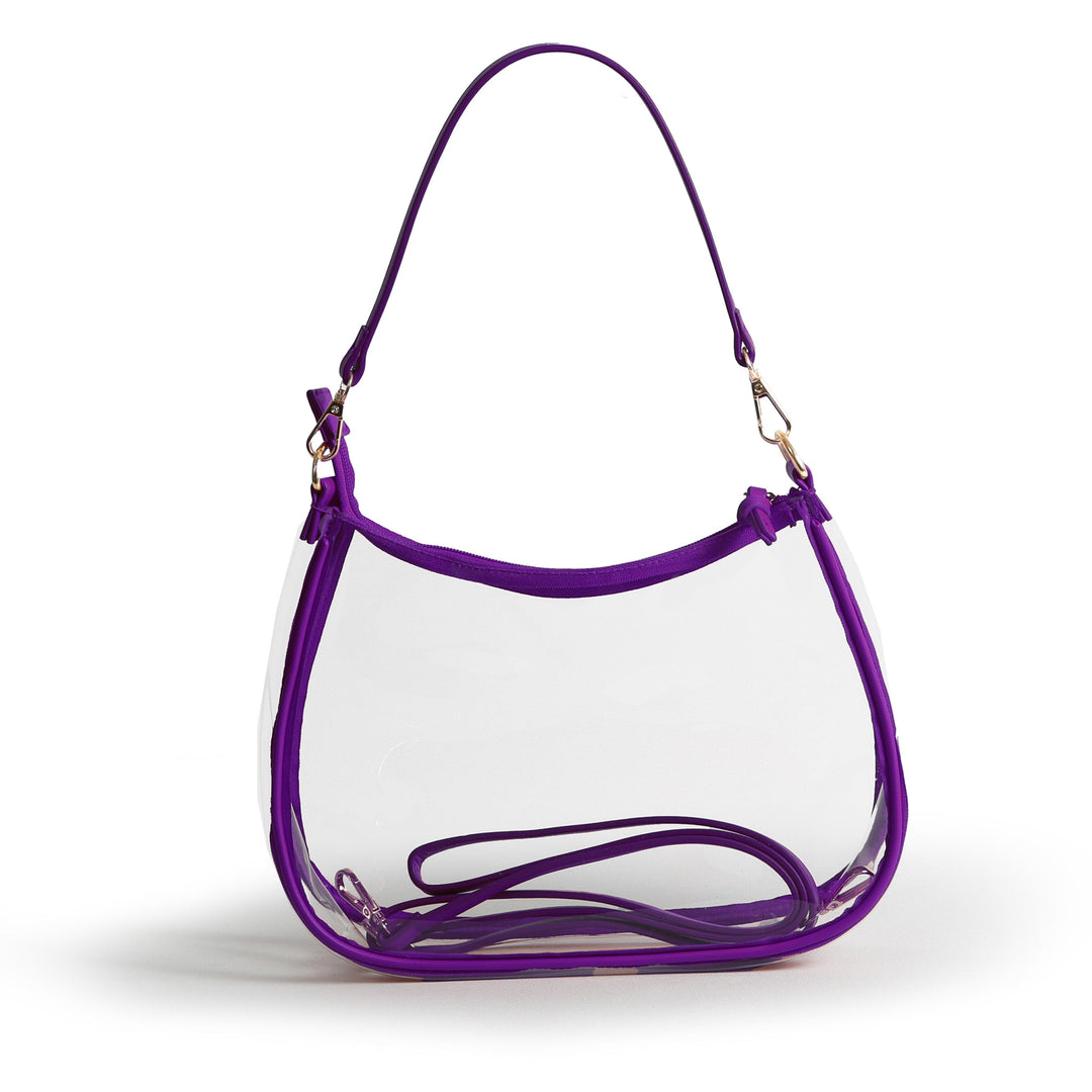 Desden Purse Sara Clear Purse - Purple