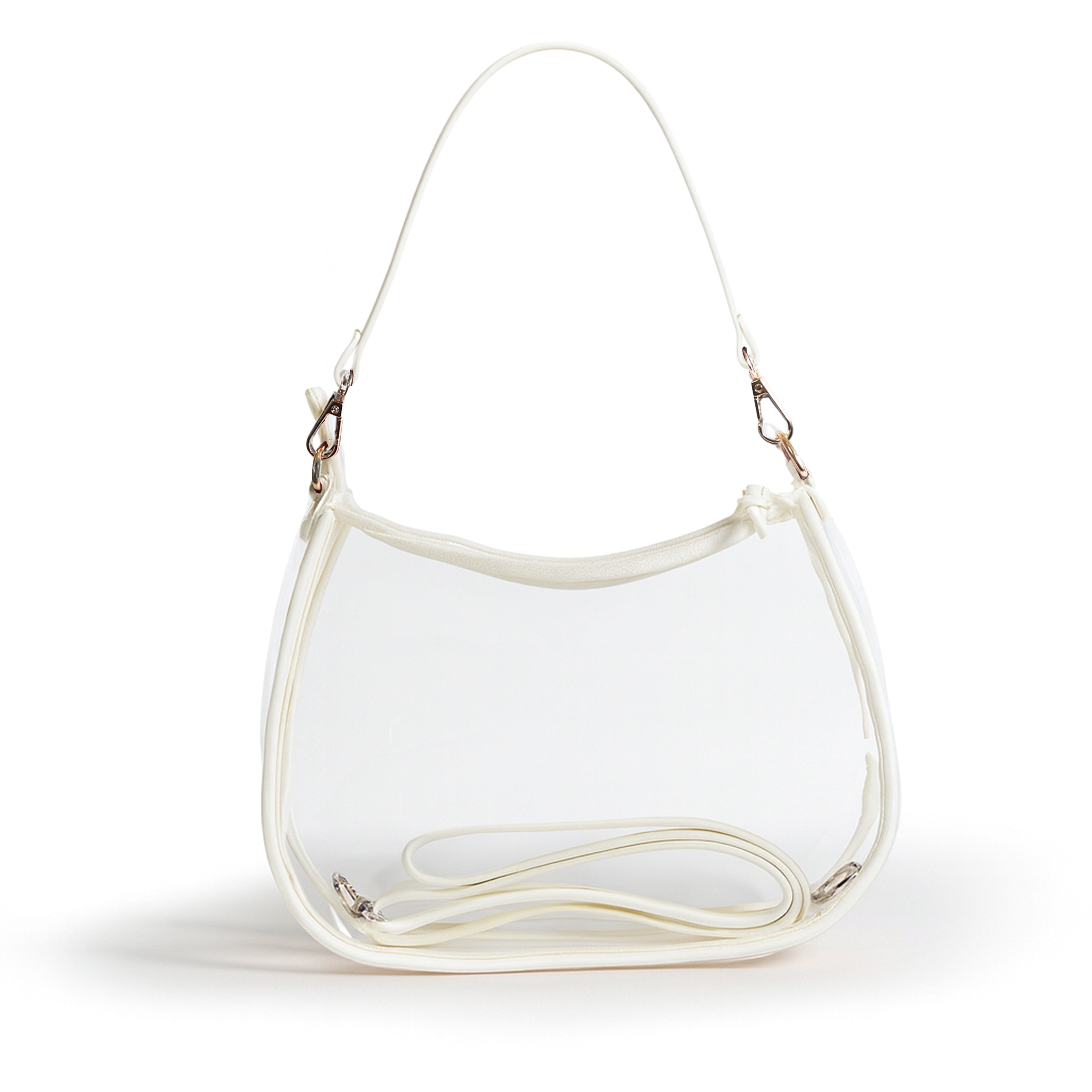 Desden Purse Sara Clear Purse - White