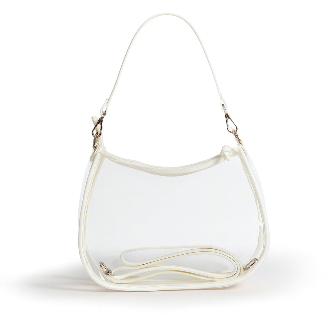 Desden Purse Sara Clear Purse - White