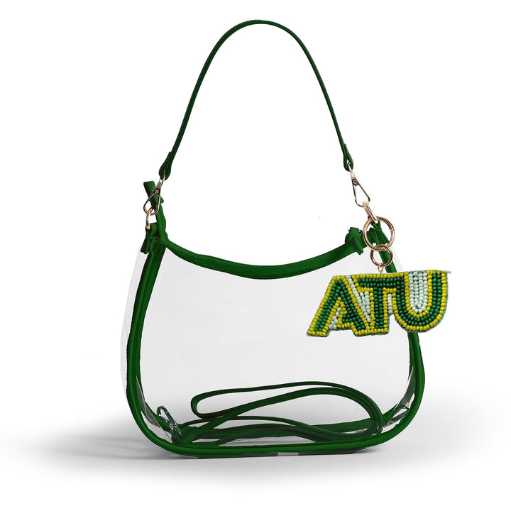 Desden Purse Sara Clear Purse with Beaded Charm – Arkansas Tech