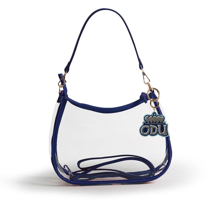 Desden Purse Sara Clear Purse with Beaded Charm – Old Dominion Monarchs