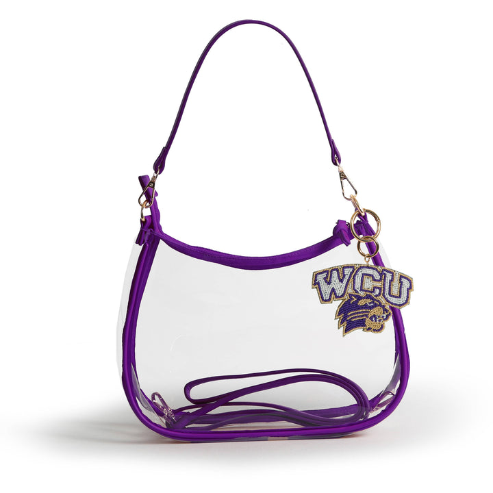 Desden Purse Sara Clear Purse with Beaded Charm – Western Carolina Catamounts