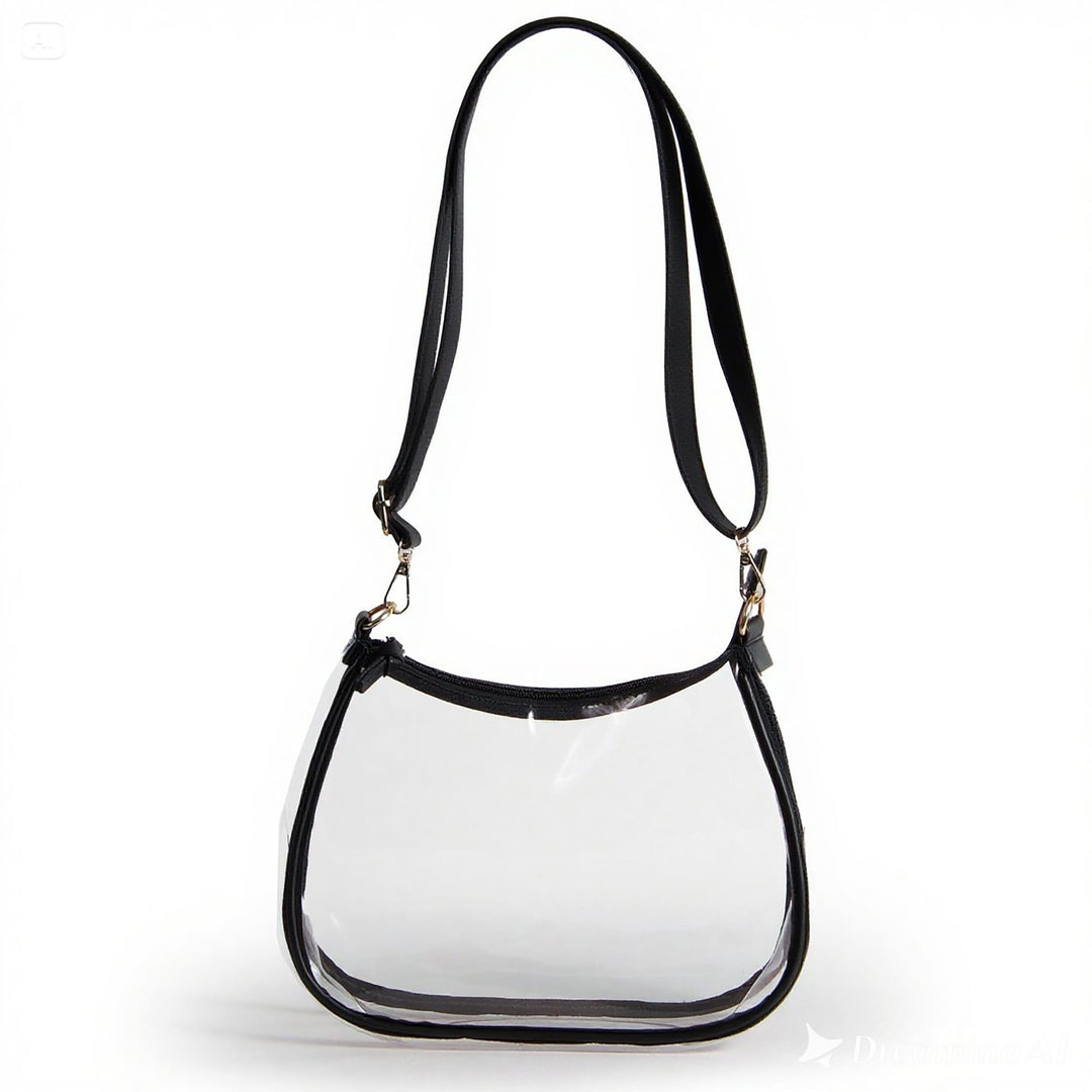 Desden Sara Large Clear Purse with Skinny Scarf – Appalachian State Mountaineers