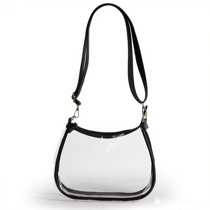 Desden Sara Large Clear Purse with Skinny Scarf – Appalachian State Mountaineers