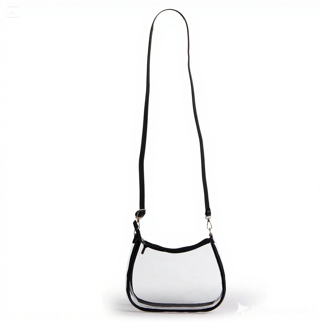 Desden Sara Large Clear Purse with Skinny Scarf – Appalachian State Mountaineers