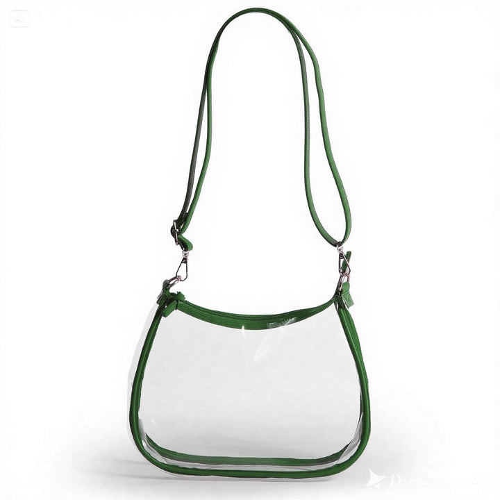 Desden Sara Large Clear Purse with Skinny Scarf – Cal Poly Mustangs
