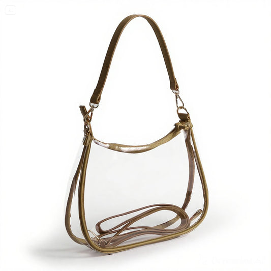 Desden Sara Large Clear Purse with Skinny Scarf – Florida State Seminoles