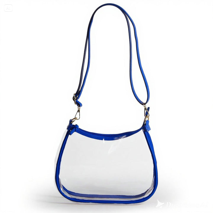 Desden Sara Large Clear Purse with Skinny Scarf – Memphis Tigers