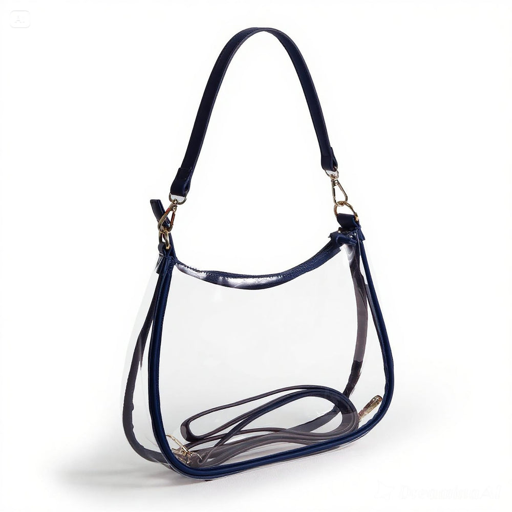 Desden Sara Large Clear Purse with Skinny Scarf – Northern Arizona Lumberjacks