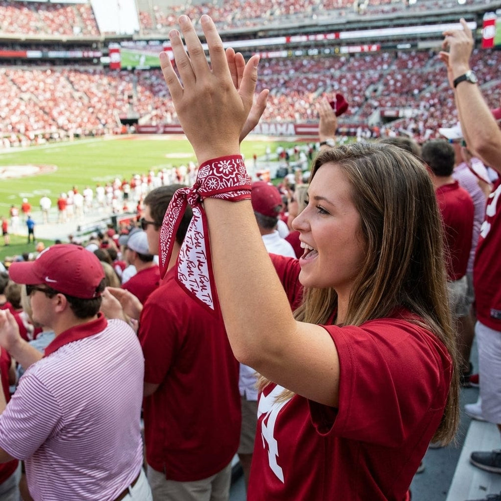 Desden Accessory Skinny Scarf – Alabama Crimson Tide