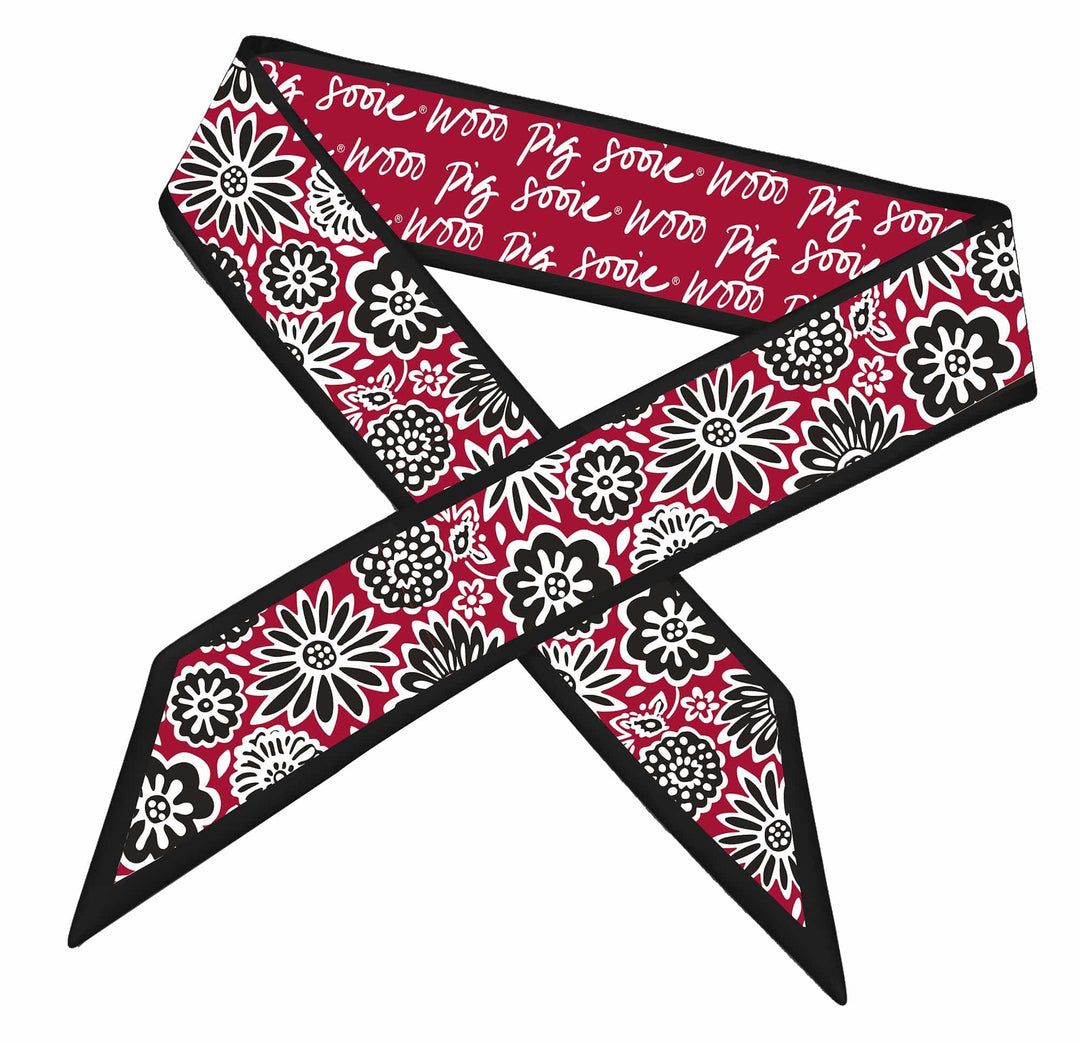 Desden Accessory Skinny Scarf – Arkansas Razorbacks