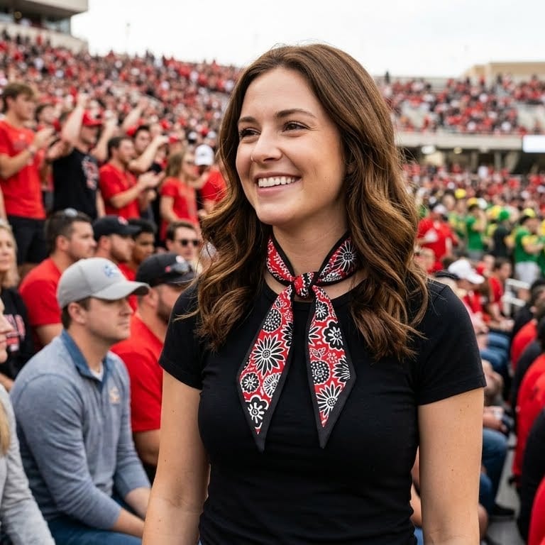 Desden Accessory Skinny Scarf – Arkansas State Red Wolves