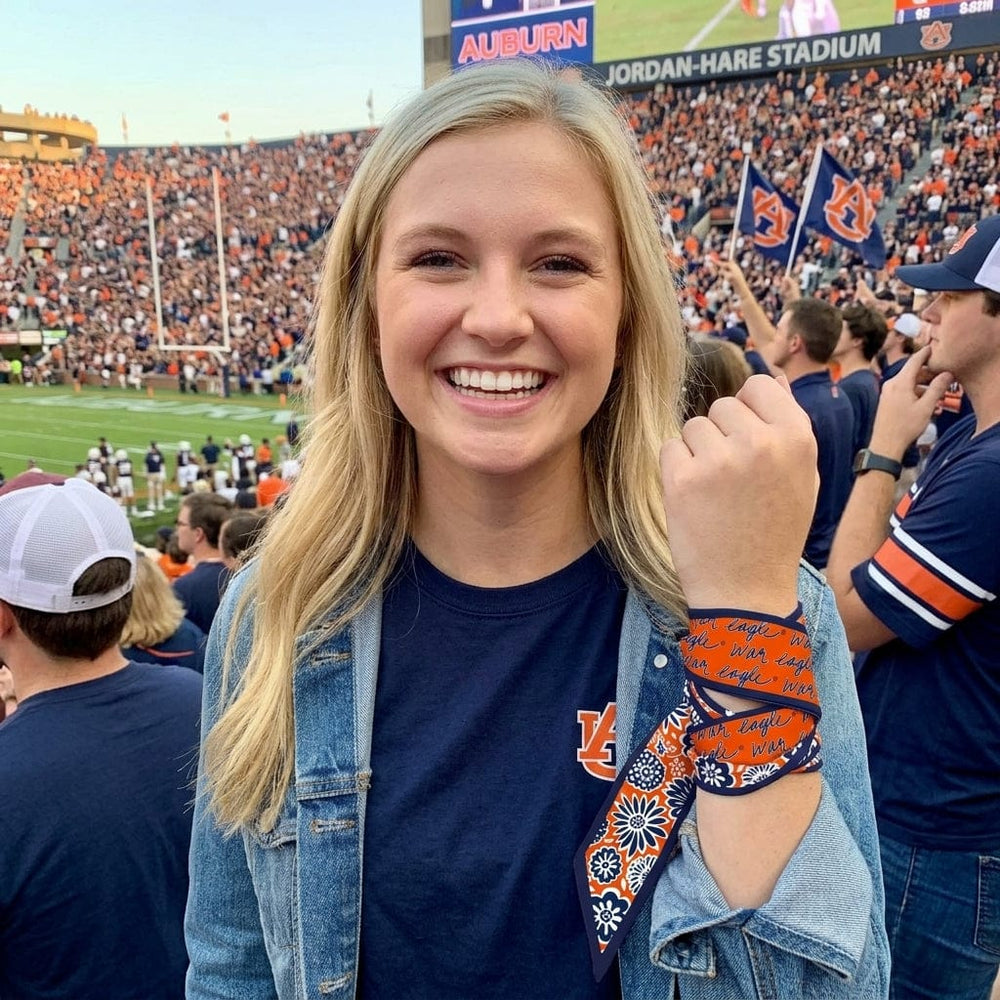 Desden Accessory Skinny Scarf – Auburn Tigers