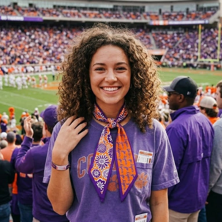 Desden Accessory Skinny Scarf – Clemson Tigers