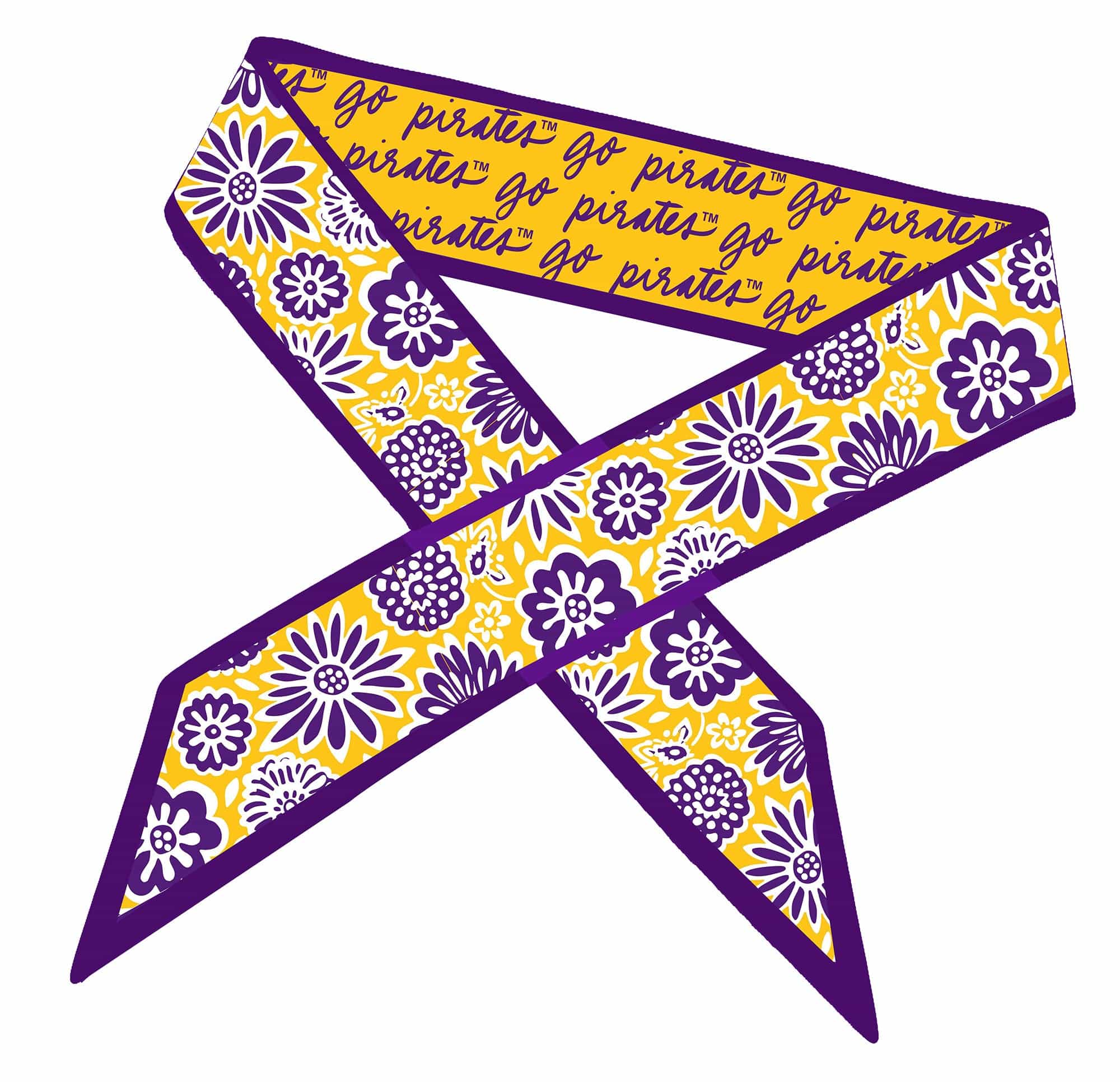 Desden Accessory Skinny Scarf – ECU Pirates