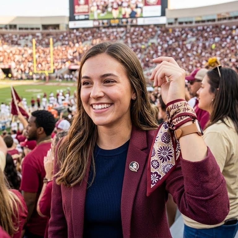 Desden Accessory Skinny Scarf – Florida State Seminoles