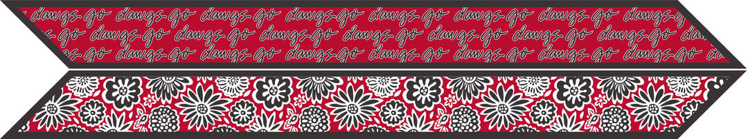 Desden Accessory Skinny Scarf – Georgia Bulldogs