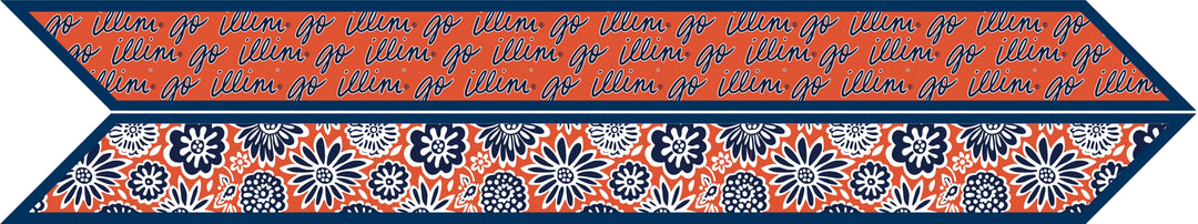 Desden Accessory Skinny Scarf – Illinois Fighting Illini