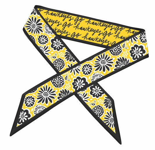 Desden Accessory Skinny Scarf – Iowa Hawkeyes