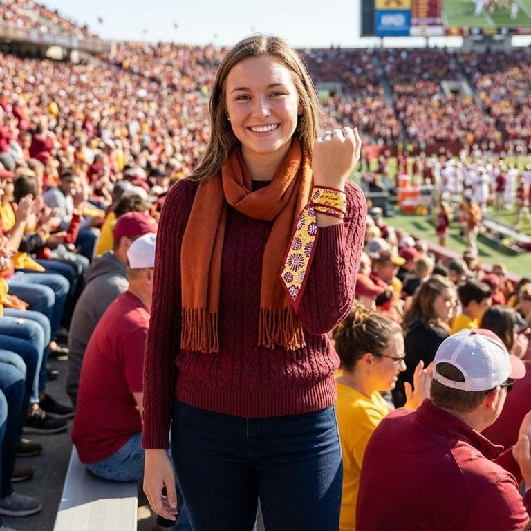 Desden Accessory Skinny Scarf – Iowa State Cyclones