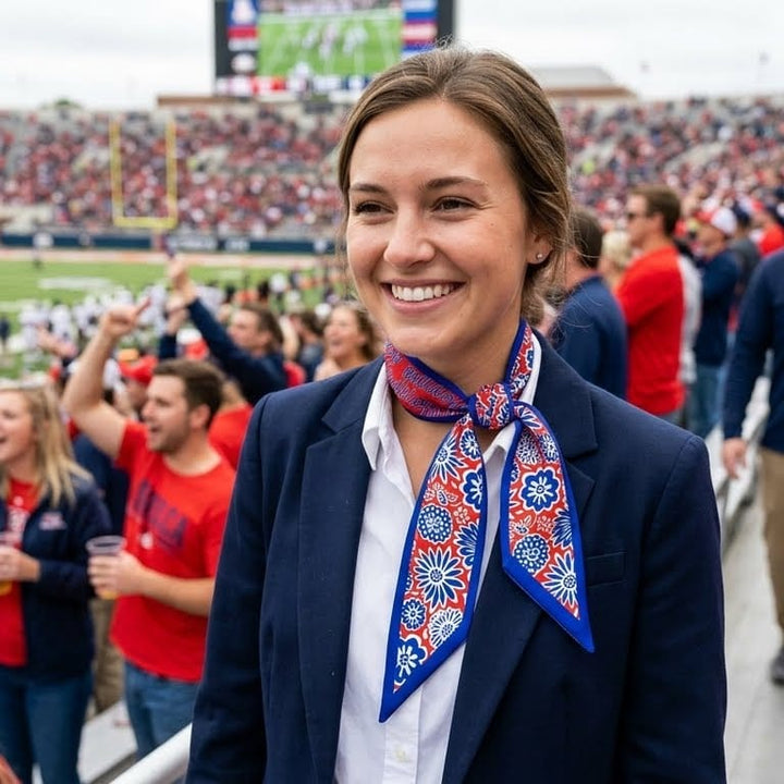 Desden Accessory Skinny Scarf – Louisiana Tech Bulldogs