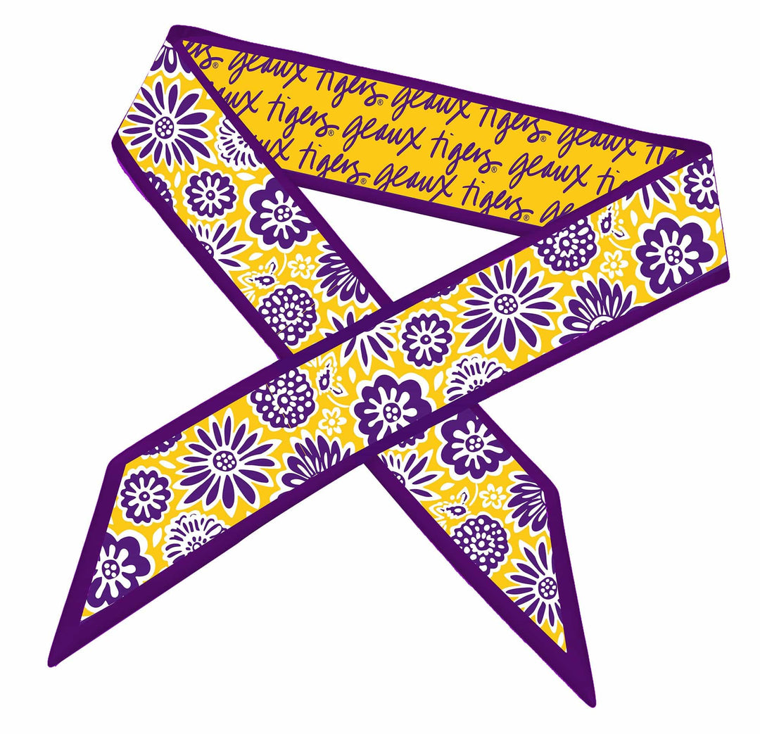 Desden Accessory Skinny Scarf – LSU Tigers