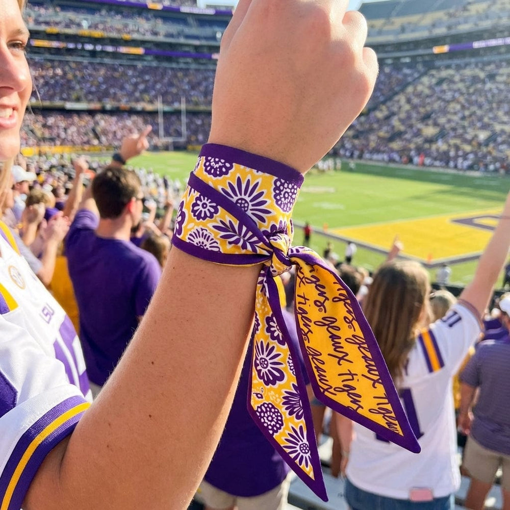 Desden Accessory Skinny Scarf – LSU Tigers