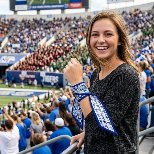 Desden Accessory Skinny Scarf – Memphis Tigers