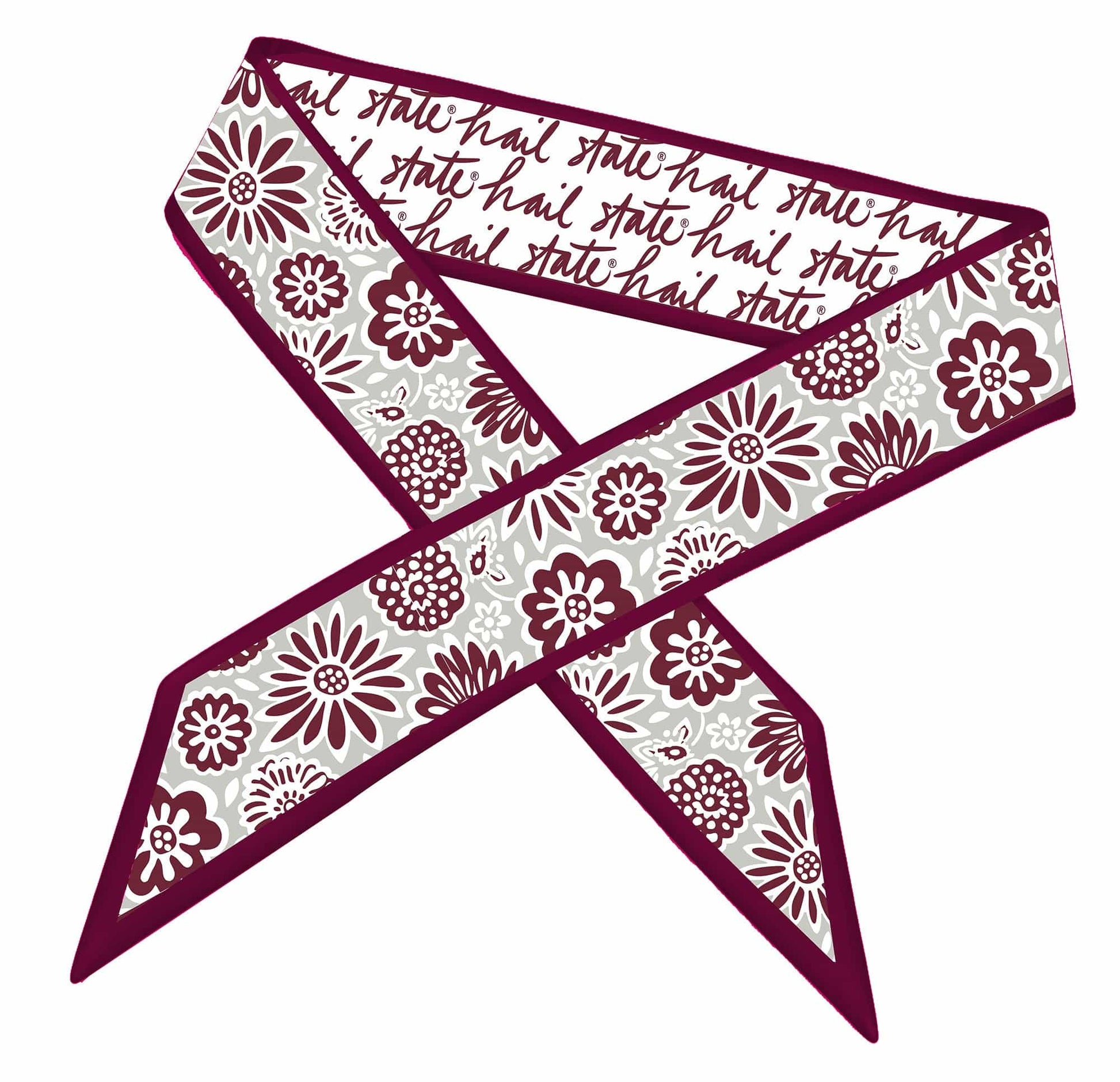 Desden Accessory Skinny Scarf – Mississippi State Bulldogs