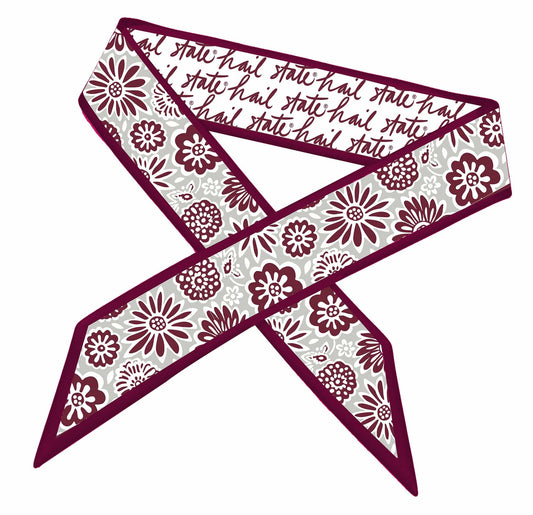Desden Accessory Skinny Scarf – Mississippi State Bulldogs