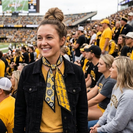 Desden Accessory Skinny Scarf – Missouri Tigers