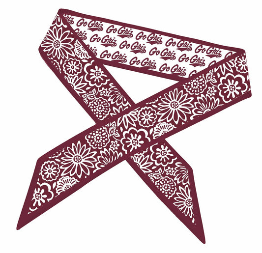 Desden Accessory Skinny Scarf – Montana Grizzlies