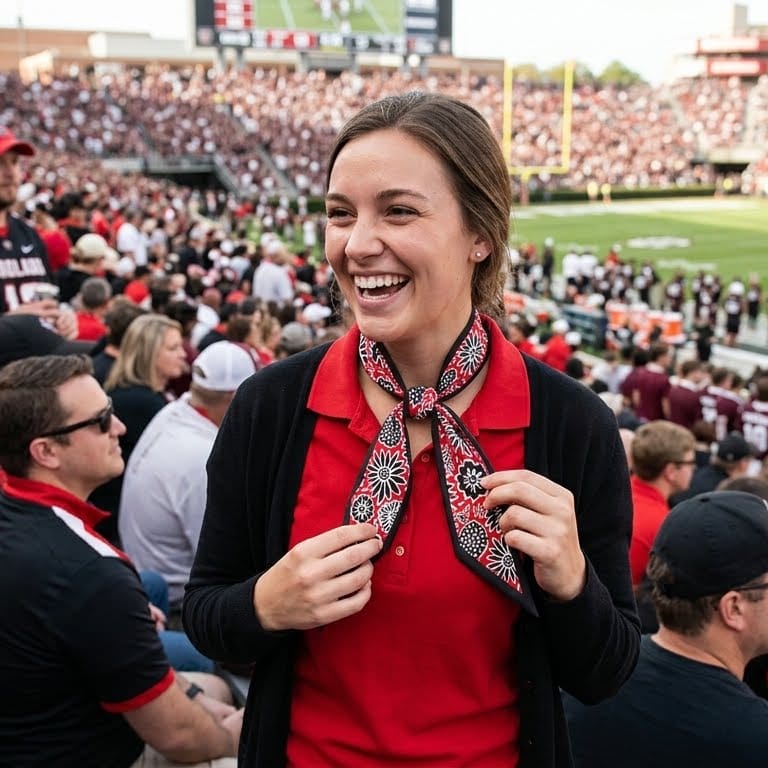 Desden Accessory Skinny Scarf – NC State Wolfpack