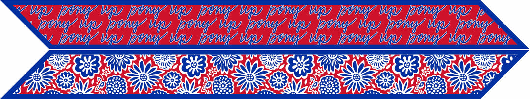 Desden Accessory Skinny Scarf – SMU Mustangs