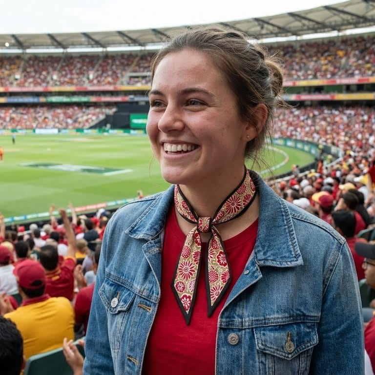 Desden Accessory Skinny Scarf – Southern Illinois Edwardsville Cougars