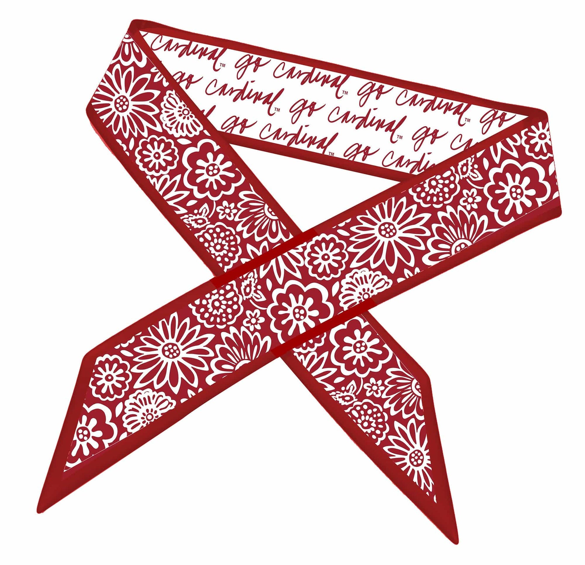 Desden Accessory Skinny Scarf – Stanford Cardinal