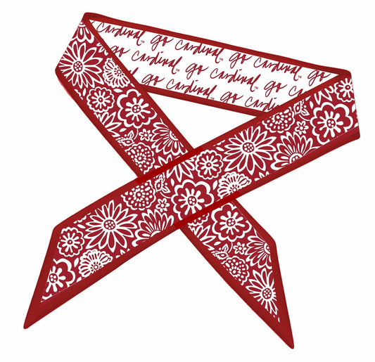 Desden Accessory Skinny Scarf – Stanford Cardinal