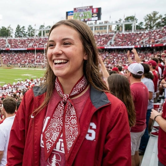 Desden Accessory Skinny Scarf – Stanford Cardinal