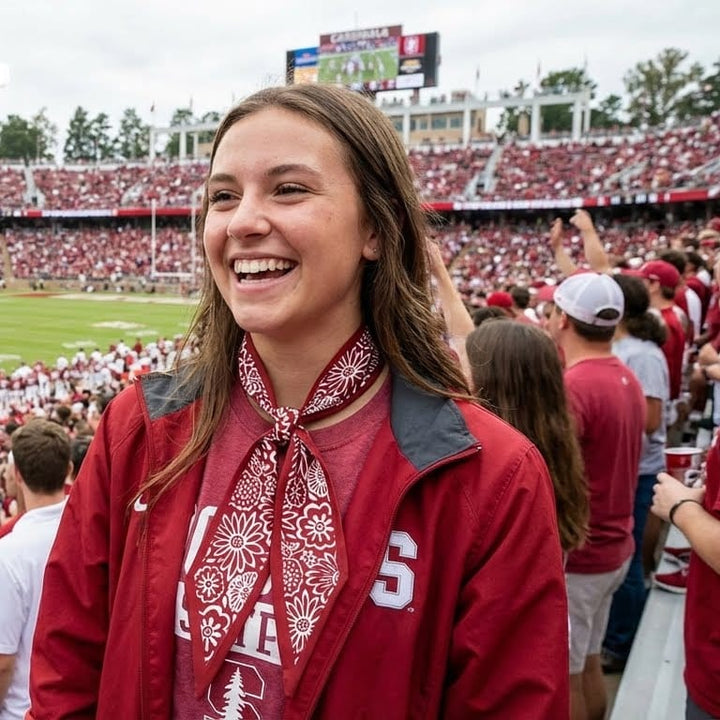 Desden Accessory Skinny Scarf – Stanford Cardinal