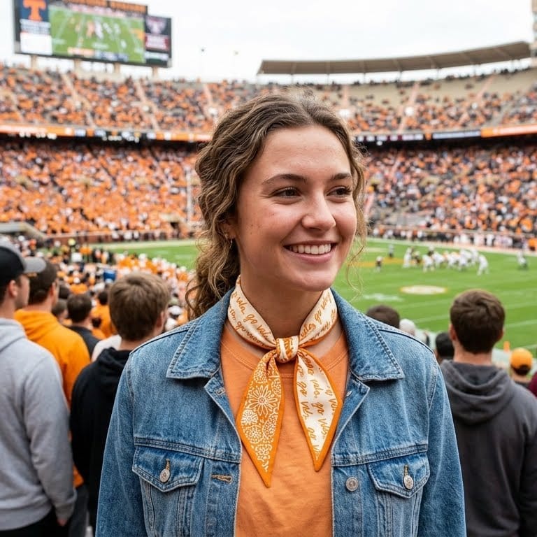 Desden Accessory Skinny Scarf – Tennessee Volunteers