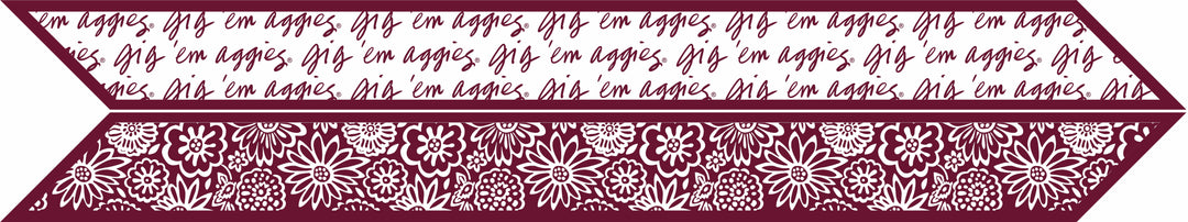 Desden Accessory Skinny Scarf – Texas A&M Aggies