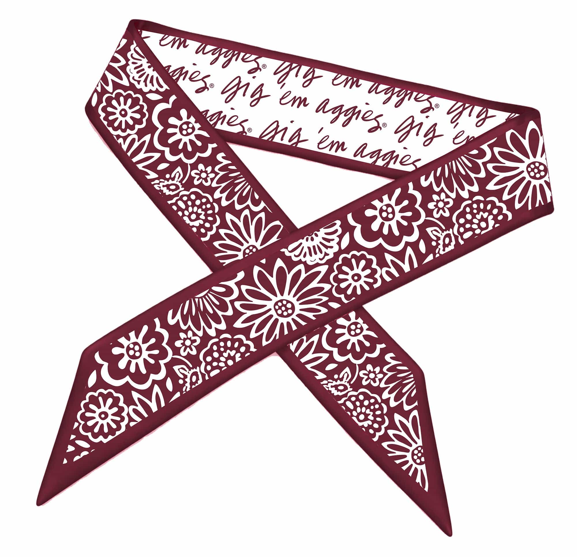 Desden Accessory Skinny Scarf – Texas A&M Aggies