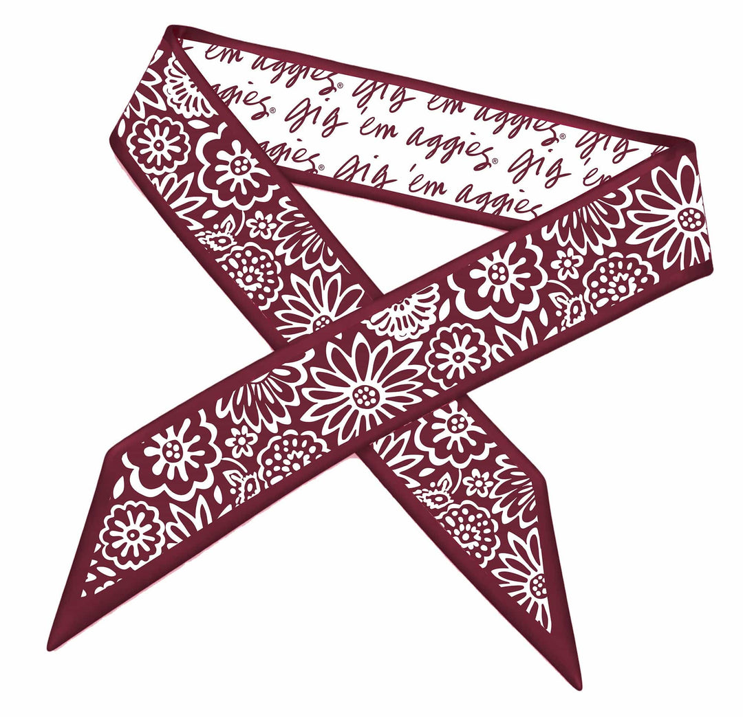 Desden Accessory Skinny Scarf – Texas A&M Aggies